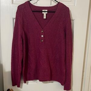 St. John's Bay V-Neck Sweater